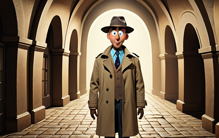A whimsical and intellectually humorous scene featuring "Detective Butt," the anthropomorphic butt-shaped detective, in a classic trench coat and fedora, holding a magnifying glass. He is standing in a stylized, slightly absurd mystery setting, with subtle visual gags that parody traditional detective noir tropes. Surrounding him, a diverse group of children and adults are shown with expressions ranging from hearty laughter to thoughtful smiles, indicating the show's multi-layered humor that appeals to all ages. The art style should be vibrant and playful, yet convey a sense of cleverness and unexpected depth.